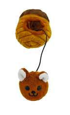 Scamper the Squirrel- Interactive Cat Toy – Plush Hideout with Tethered Mini Toy & Treat Pocket (Copy)