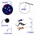 Paw Pow Interactive Cat Wand Toy