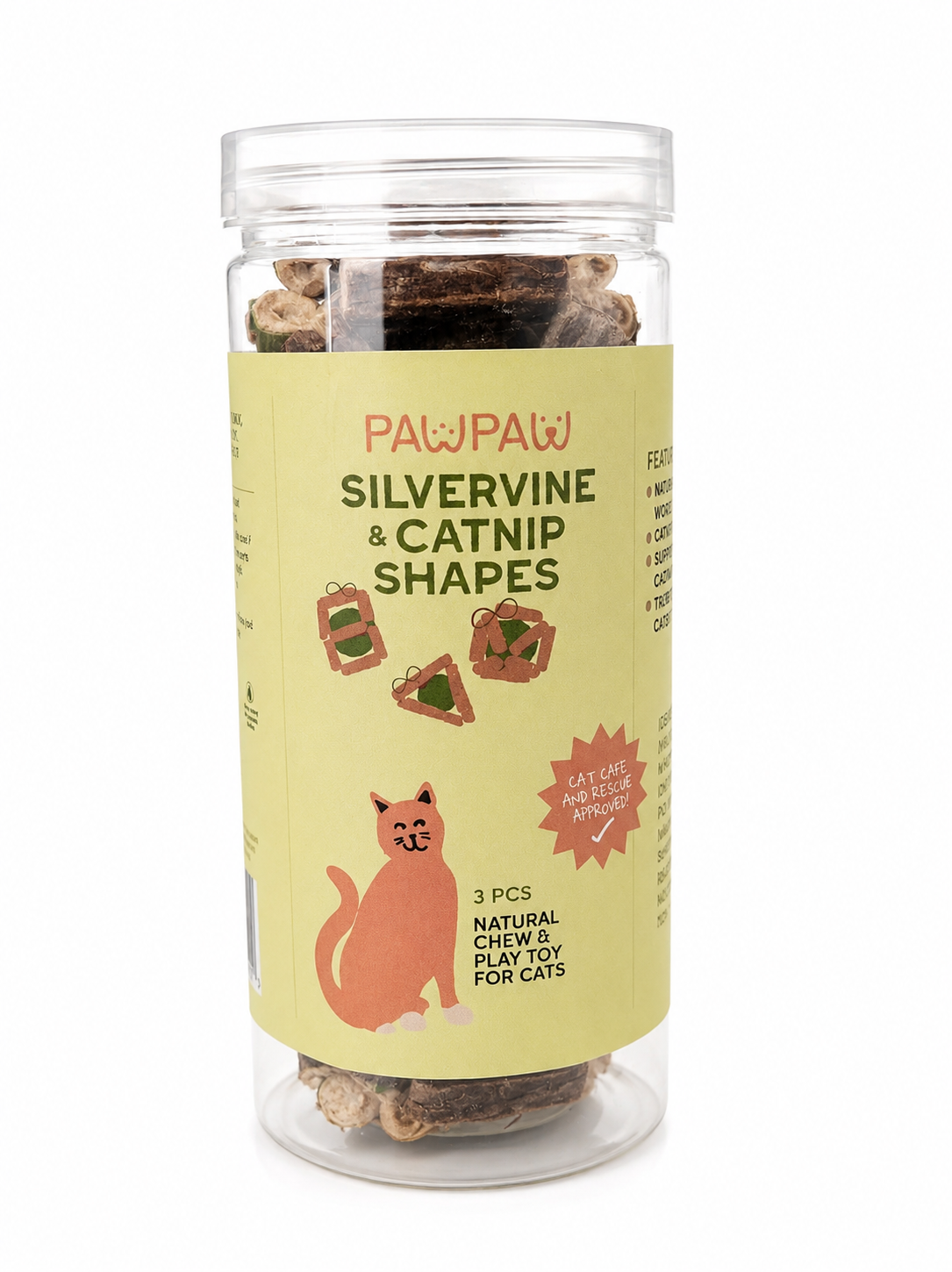 Nature's Treat – Silvervine & Catnip Ball 3 Pack