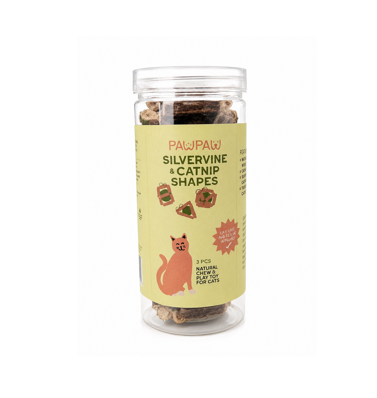 Nature's Treat – Silvervine & Catnip Ball 3 Pack