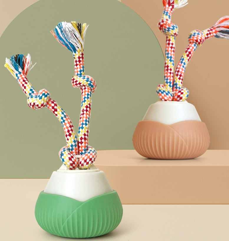 WhirlyBird- Random Moving Dog Toy with Rope